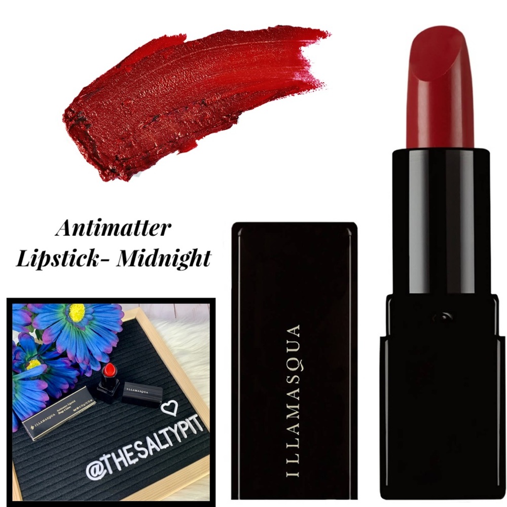 NIB Illamasqua Antimatter Lipstick- Midnight